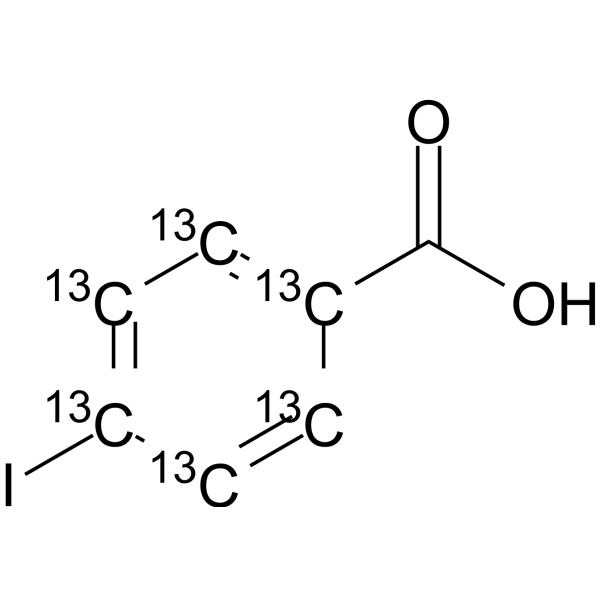4-Iodobenzoic Acid-13C6